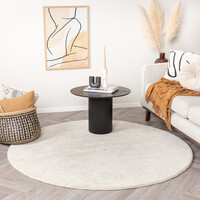 Berberteppich Rund - Aicha Beige 