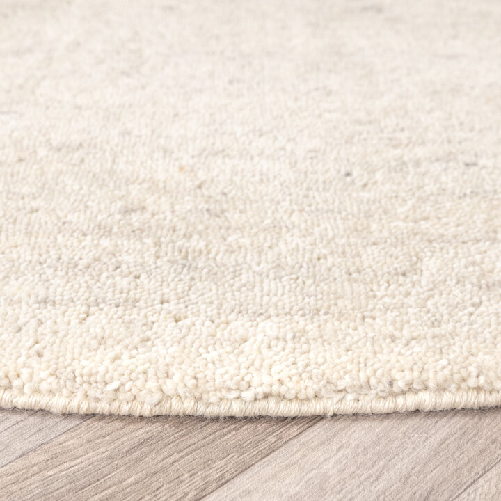 Berberteppich Rund - Aicha Beige - 3