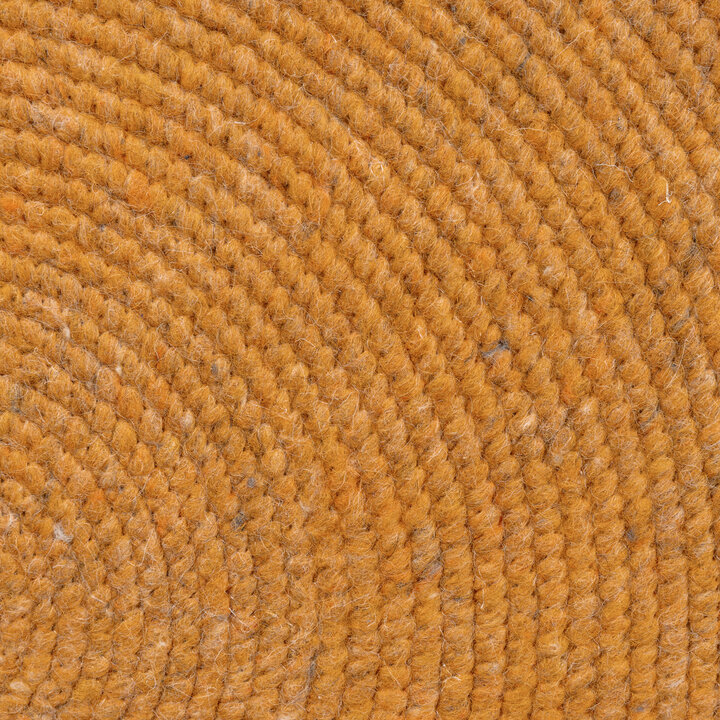 Wollteppich Rund - Wise Gelb Orange 378 - 5