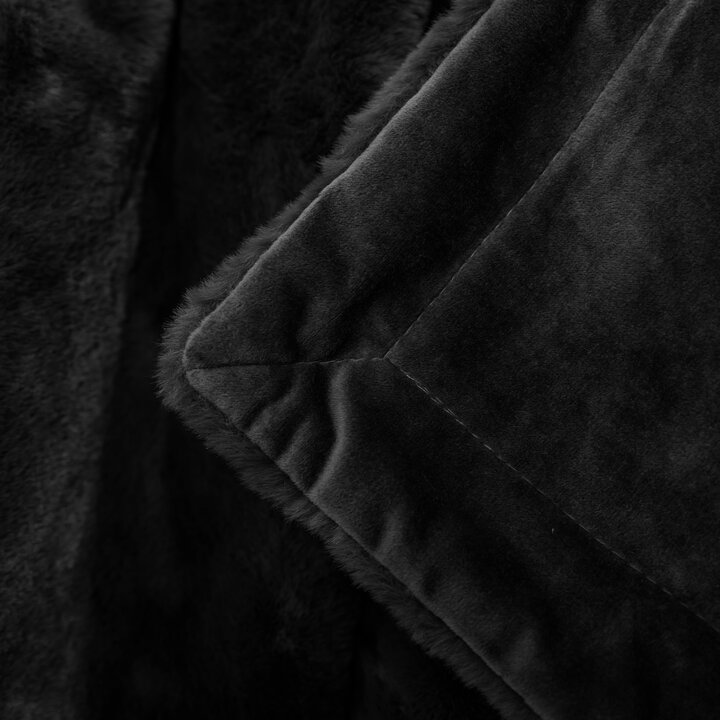 Waschbare Kuscheldecke - Otis Schwarz - 2