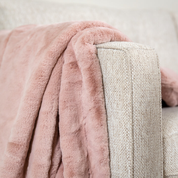 Waschbare Kuscheldecke - Otis Rosa - 1