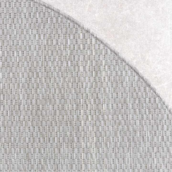 In- & Outdoor Teppich Rund - Costa Dunkelgrau - 4