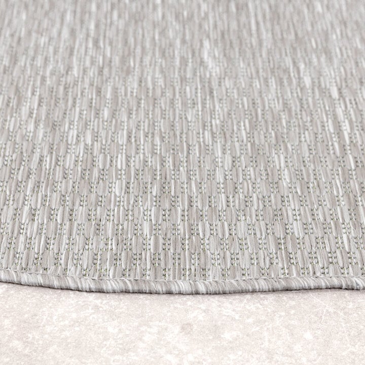 In- & Outdoor Teppich Rund - Costa Dunkelgrau - 5