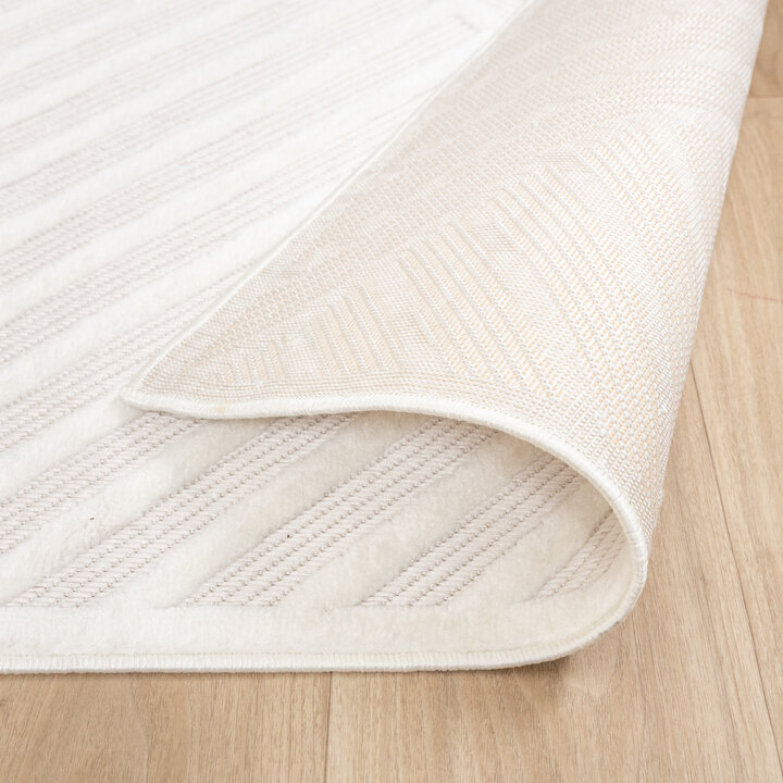 Teppich Modern - Nori Lines Weiß - 6