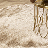 Hochflor Teppich Rund - Glorious Champagner Creme - thumbnail 3