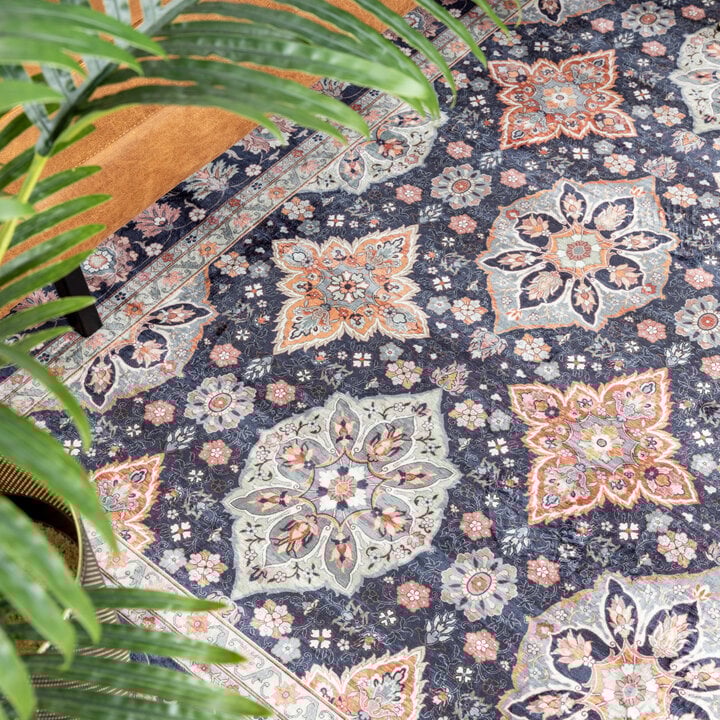 Teppich Vintage - Imagine Oriental Blau - 3