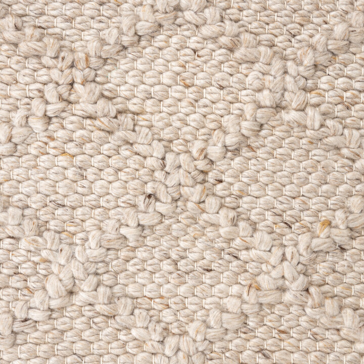 Wollteppich - Knit Beige - 5