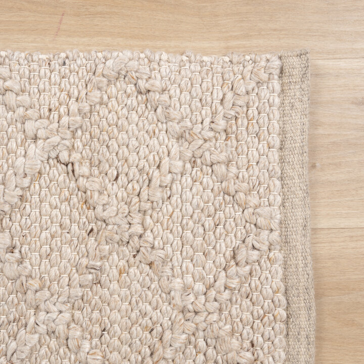 Wollteppich - Knit Beige - 6