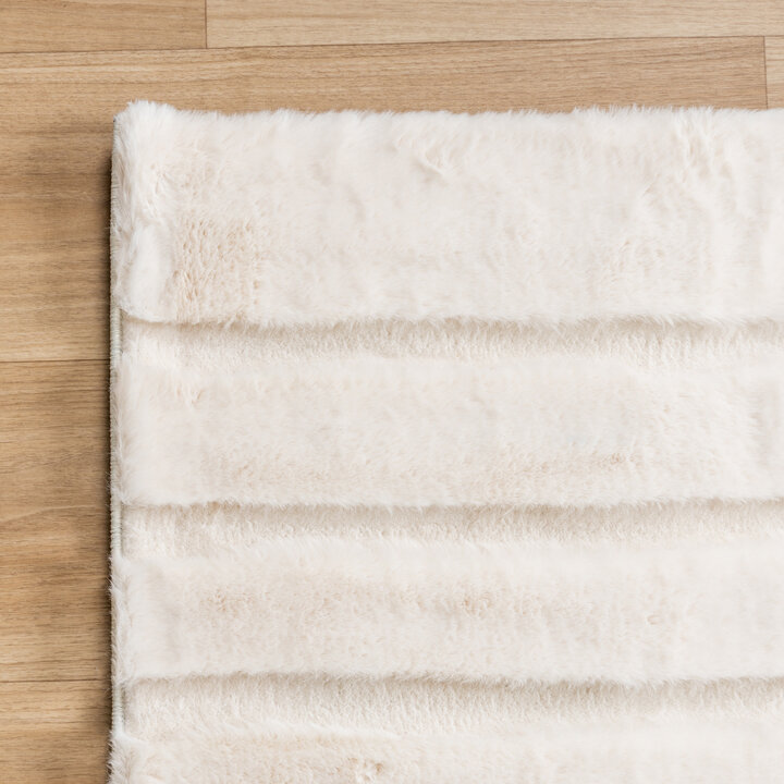 Hochflor Teppich - Carvy Arches Creme - 3