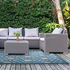 In- & Outdoor Teppich - Piatto Oro Blau