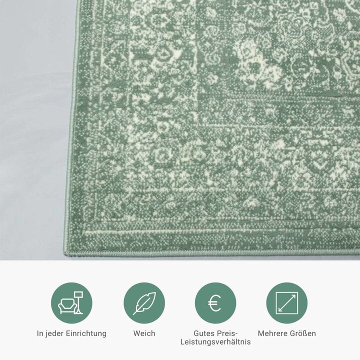 Teppich Vintage - Wonder Oriental Grün - 4