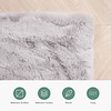 Hochflor Läufer - Comfy Grau 