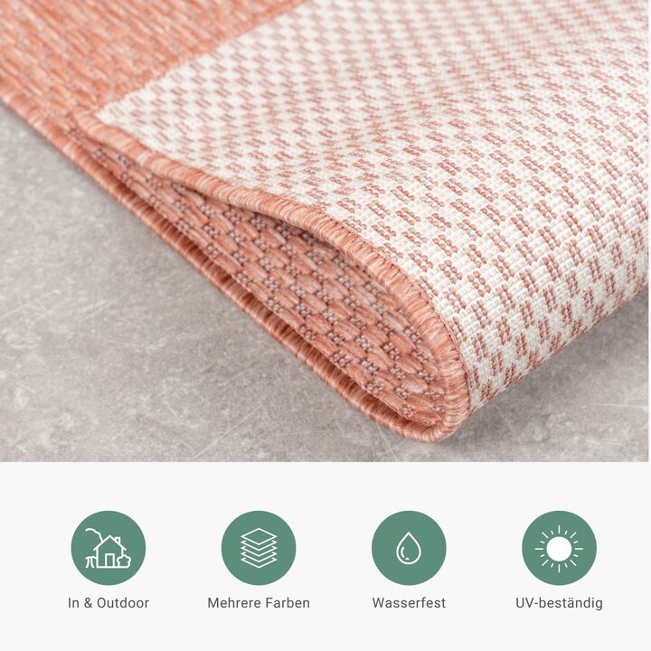 In- & Outdoor Teppich - Costa Terracotta - 3