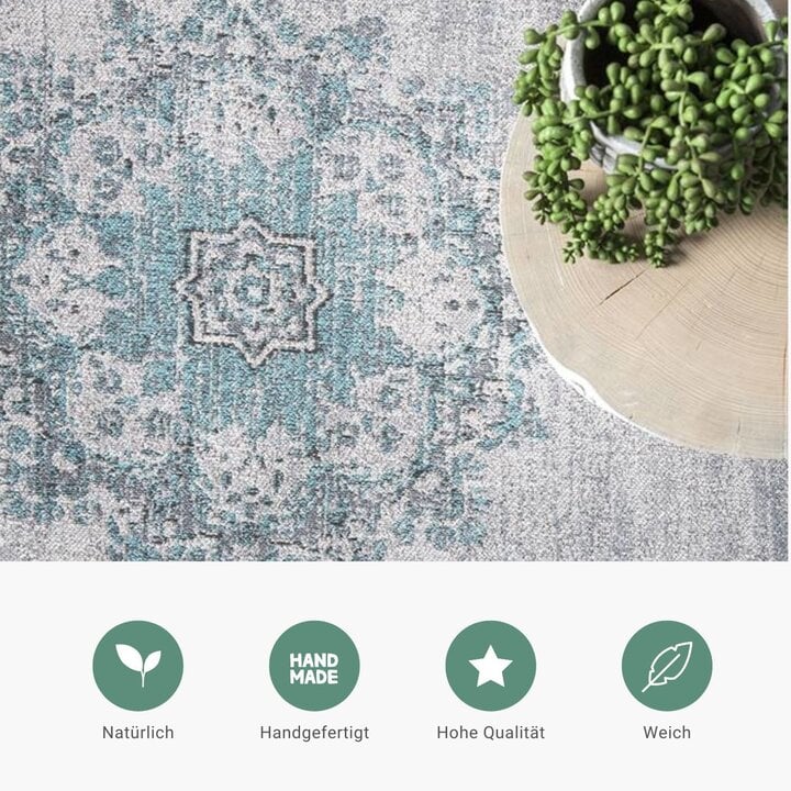 Teppich Vintage - Dreams Mint Türkis - 3