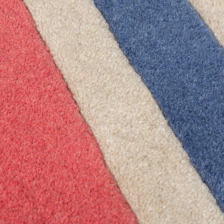 Moderner Teppich - Illo Piano Rosa Bunt - 1