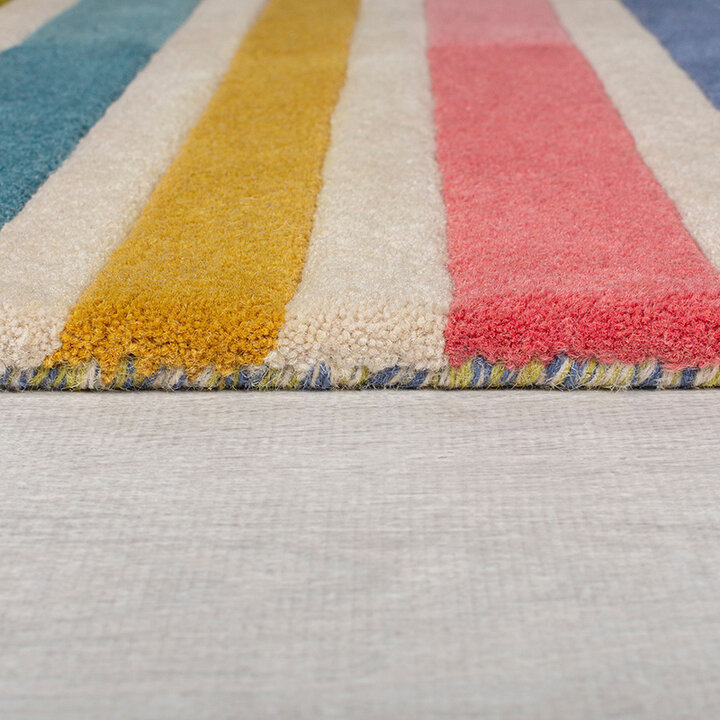Moderner Teppich - Illo Piano Rosa Bunt - 2