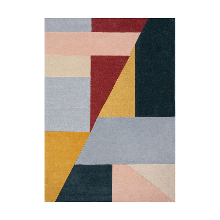 Moderner Teppich - Mozo Alwyn Bunt Rosa - 1