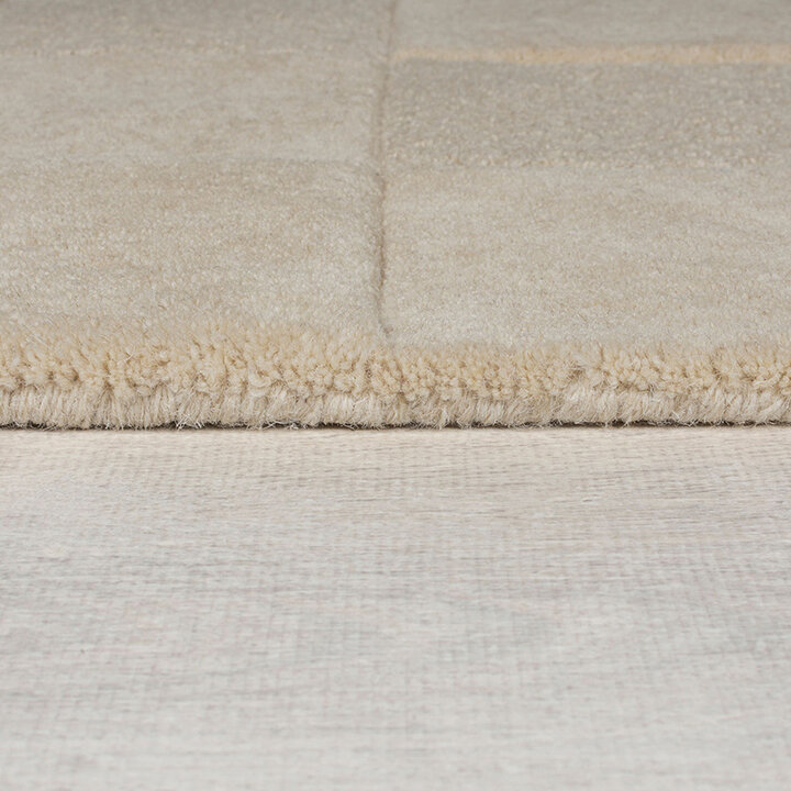 Moderner Teppich - Mozo Checkerboard Beige - 3