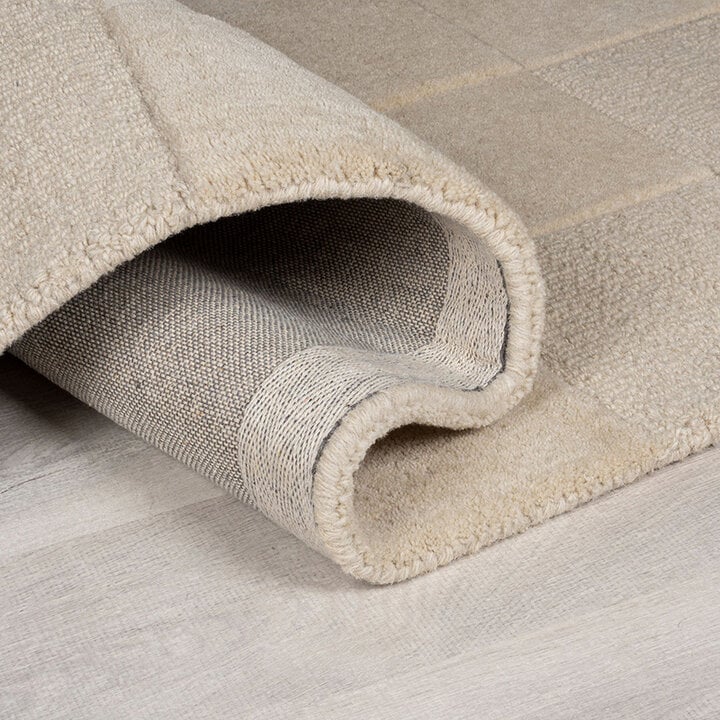 Moderner Teppich - Mozo Checkerboard Beige - 4