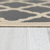 Balkon Teppich - Floreno Padua Beige Anthrazit