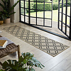 Balkon Teppich - Floreno Milan Beige Schwarz
