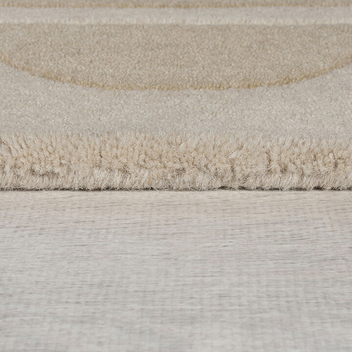 Moderner Teppich - Scallo Lois Beige - 3