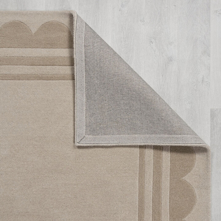 Moderner Teppich - Scallo Lois Beige - 4
