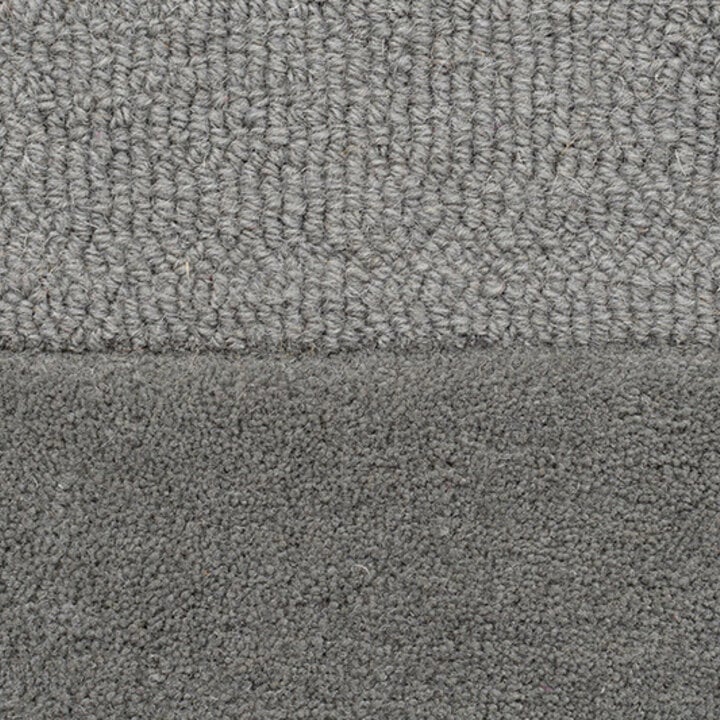 Moderner Teppich Rund - Mozo Gigi Grau - 2