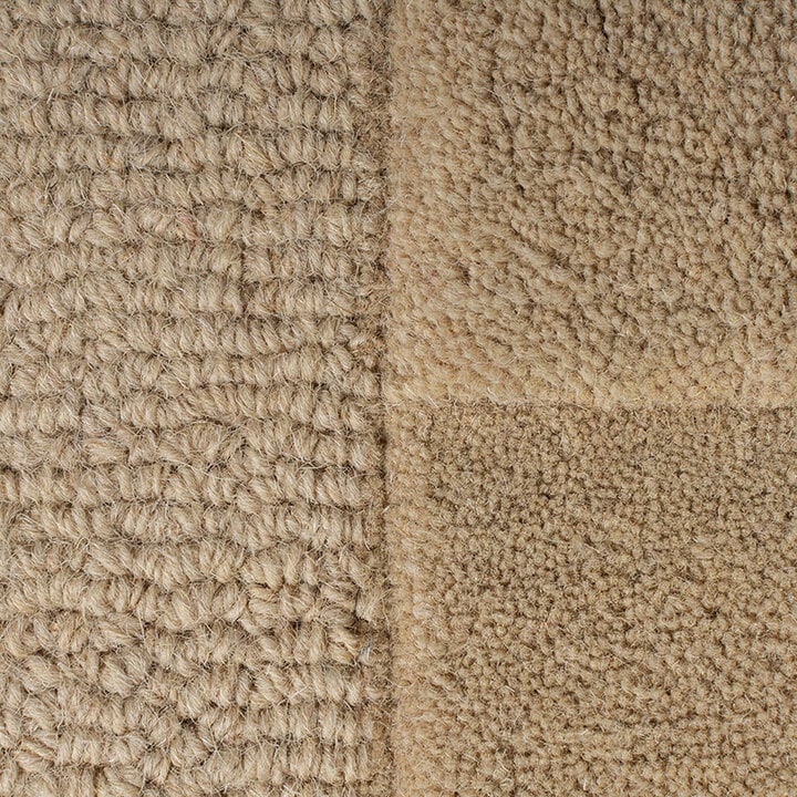 Moderner Teppich Rund - Mozo Gigi Beige Creme - 2