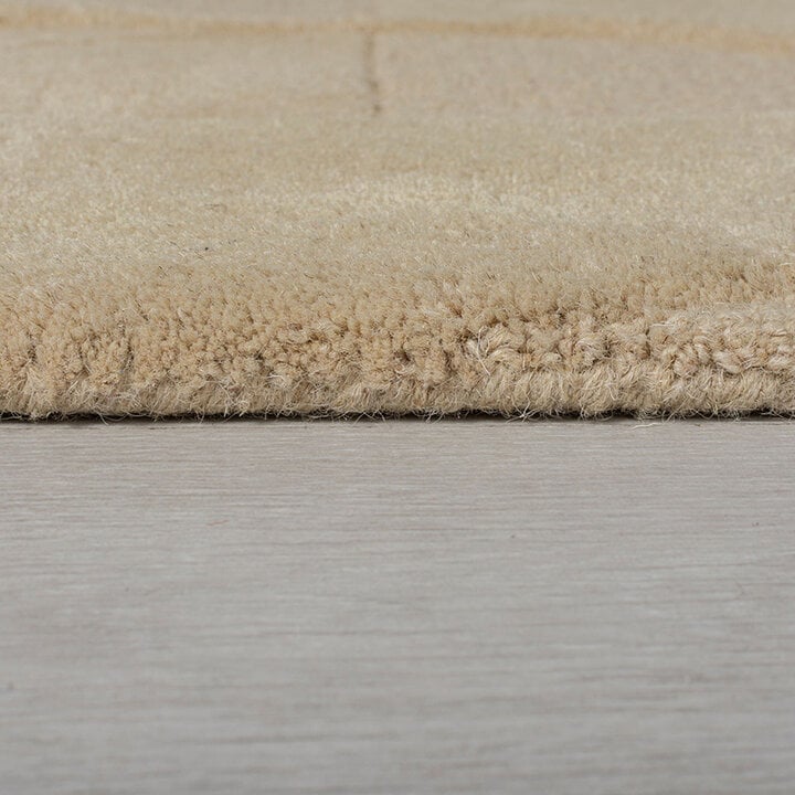 Moderner Teppich Rund - Mozo Gigi Beige Creme - 3