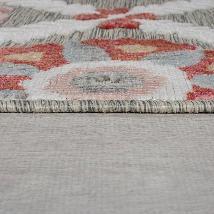 Outdoor Teppich - Plazo Flora Grau - 3