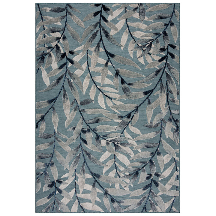 Outdoor Teppich - Plazo Willow Blau - 1