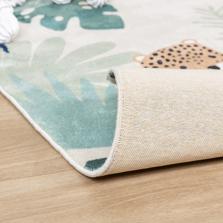 Kinderteppich - Jungle Leopard Bunt - 5