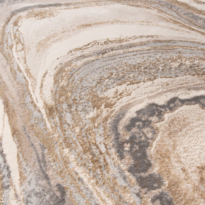 Teppich Modern - Leonore Noce Creme Braun - 4