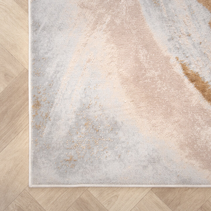 Teppich Modern - Leonore Cotto Creme Braun - 4