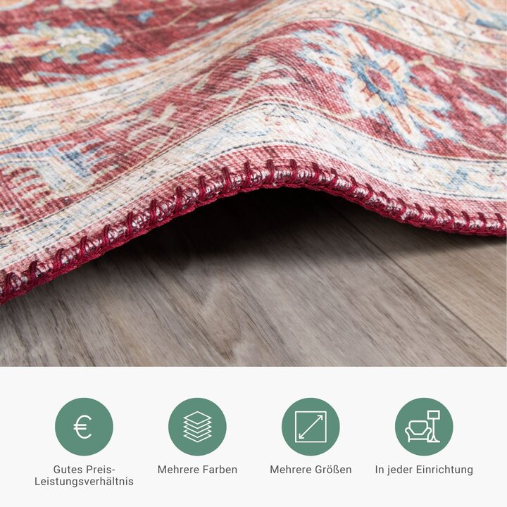 Teppich Vintage - Azara Rot - 4