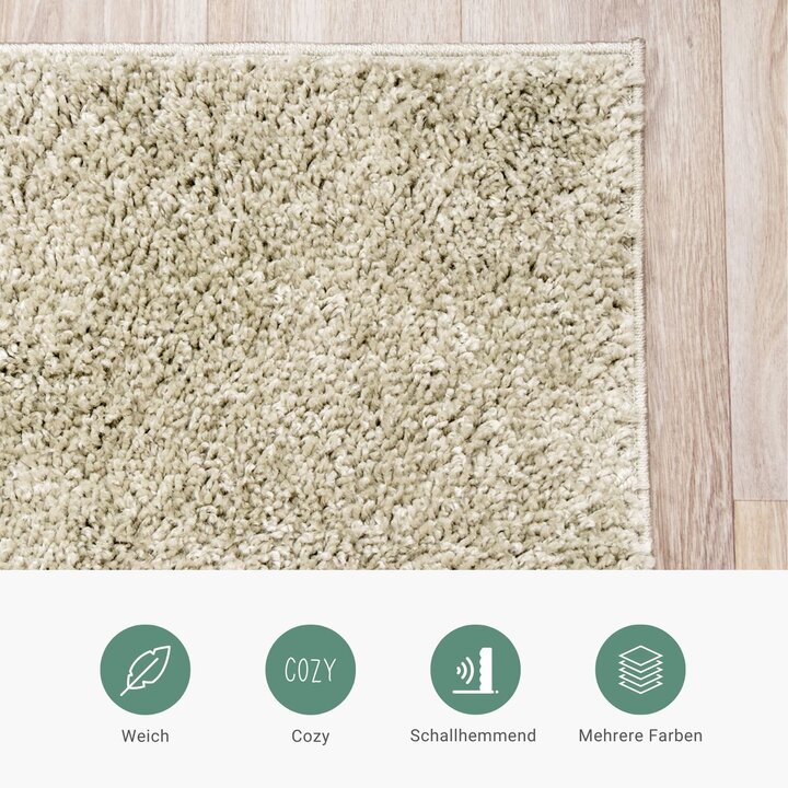 Teppich Hochflor - Lofty Mint - 4
