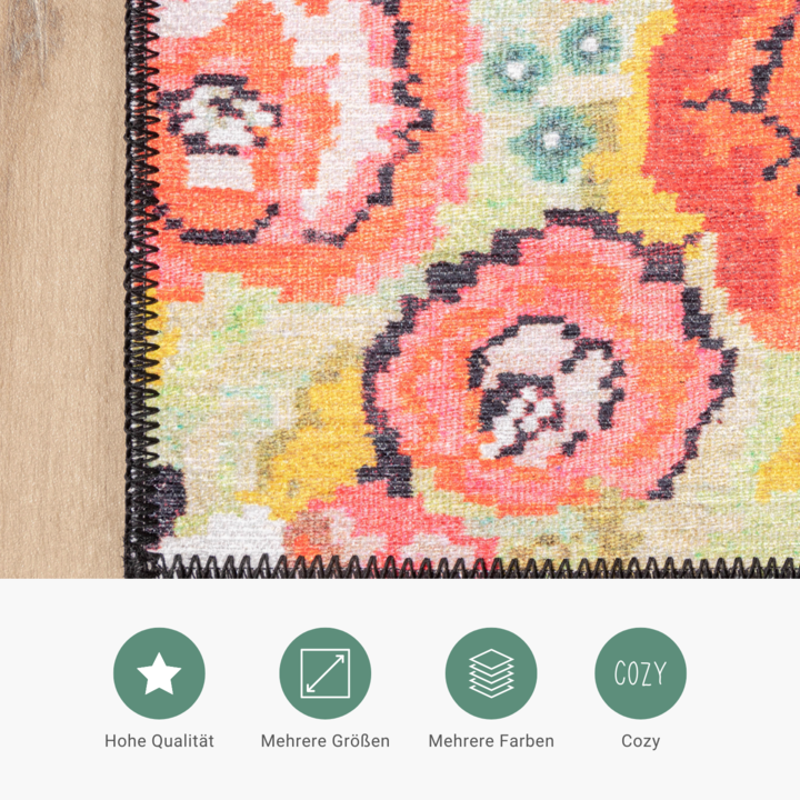 Teppich Patchwork - Moods Bunt No.17 - 4