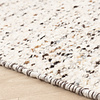 Wollteppich - Nero Creme Grau 