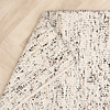 Wollteppich - Nero Creme Grau 