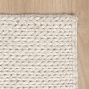 Wollteppich - Twist Hellgrau