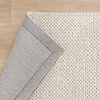 Wollteppich - Twist Hellgrau