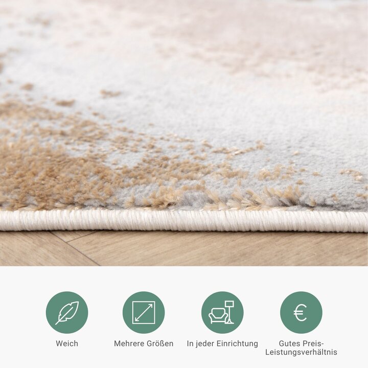 Teppich Modern - Leonore Cotto Creme Braun - 5