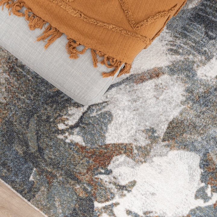 Waschbarer Teppich Abstrakt - Misha Flow Bunt - 2