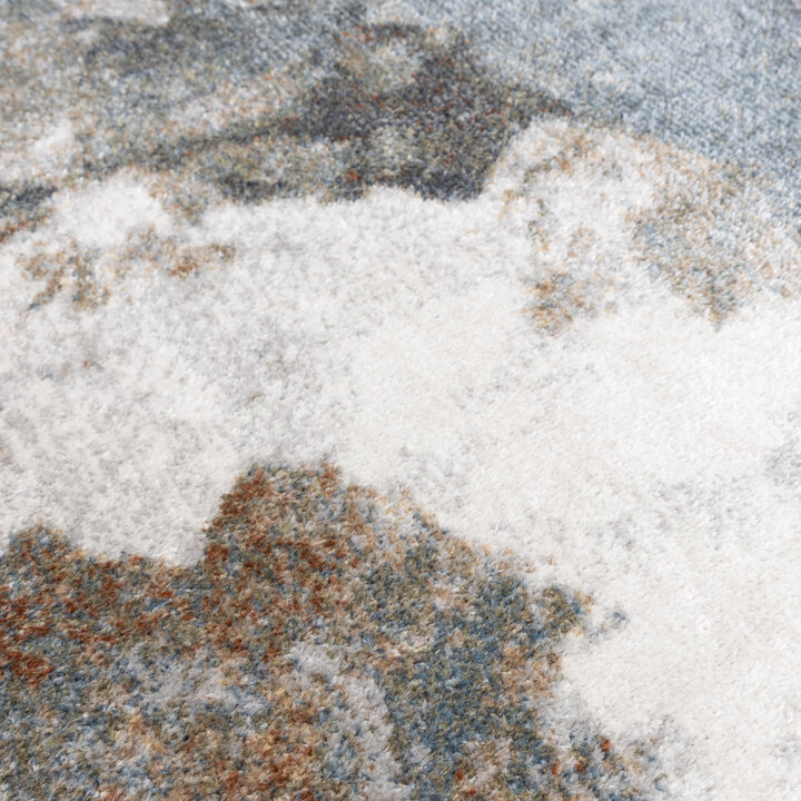 Waschbarer Teppich Abstrakt - Misha Flow Bunt - 3