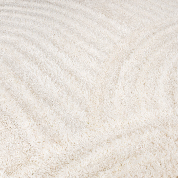 Teppich Skandinavisch Rund - Lova Arches Creme - 4