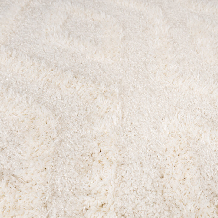 Teppich Skandinavisch Rund - Lova Diamond Creme - 3