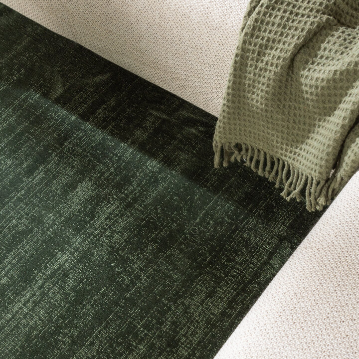 Viskose Teppich - Jean Dunkelgrün - 2