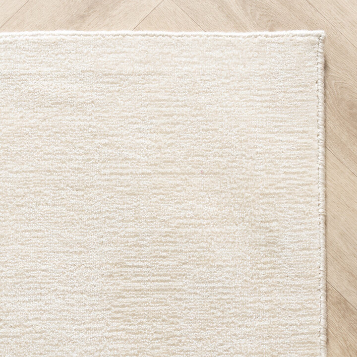Viskose Teppich - Jean Creme Weiß - 4