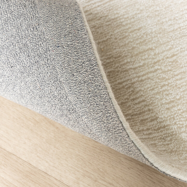Viskose Teppich - Jean Creme Weiß - 6